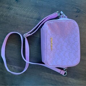 Juicy Couture Lavender Embossed Crossbody Bag